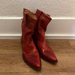 VTG Cole Haan Leather Western Boots